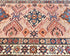 3x5 Ft Kazak Afghan Hand Knotted Geometric Wool Area Rug